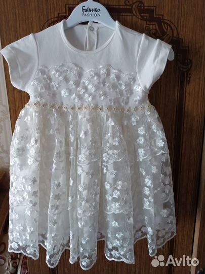 Платье для девочки 80 см