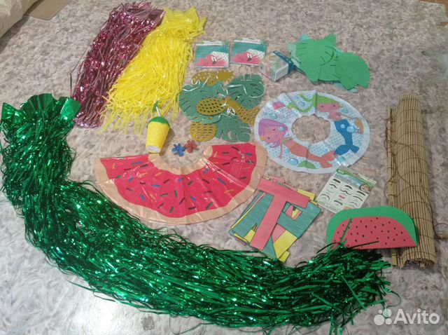 Набор для гавайской или тропической вечеринки