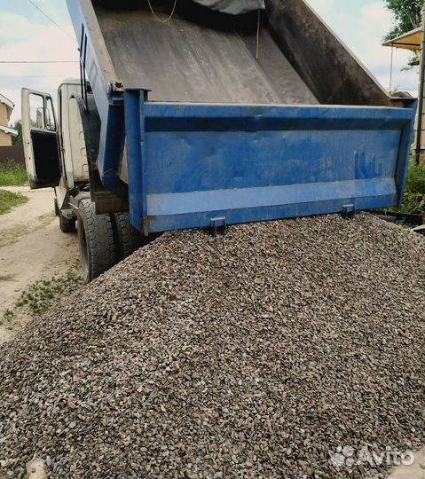 Щебень, отсев, доставка