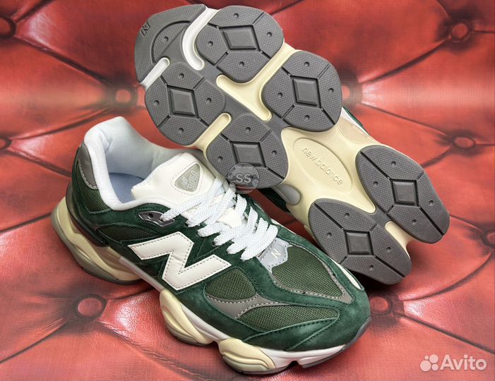 Кроссовки New Balance 9060 зеленые