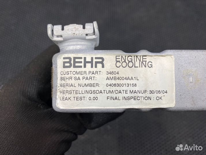 Радиатор печки Mercedes-Benz C-Class W203 271.946