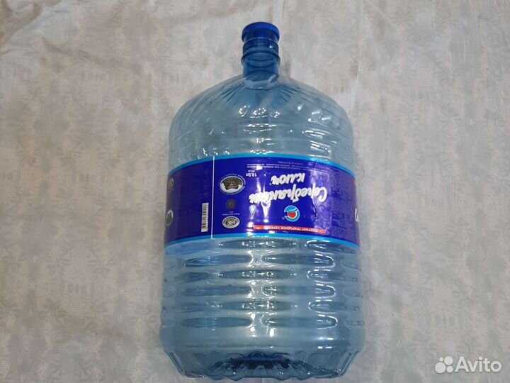 Бутыль для воды пэт 19 литров