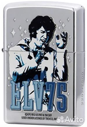 Zippo. Elvis.75. Лимит 1 из 7500. Коллекц. NEW