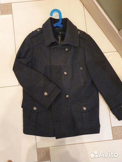 Демисезонное пальто для мальчика 140