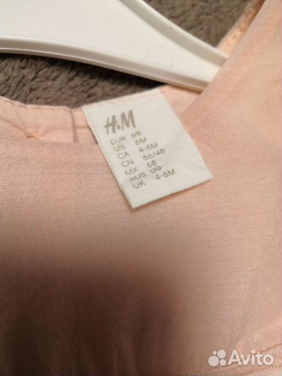 Платье H&M для девочки 68