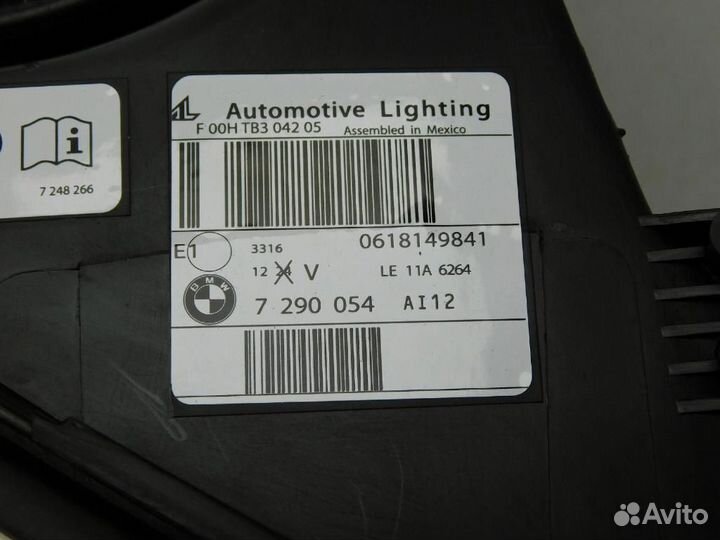 Фара правая BMW X5