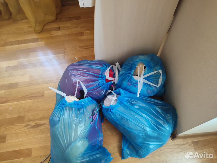 Мягкие игрушки пакетами