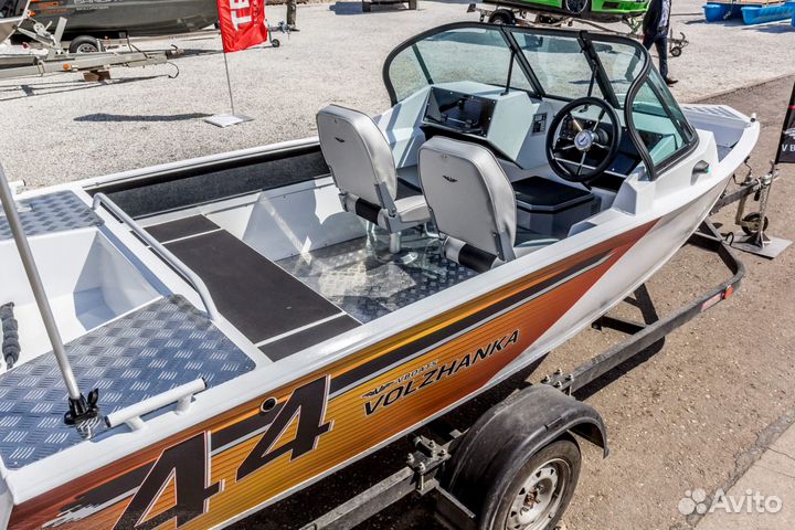 Лодка Волжанка 44 Fish Сентябрь 2024