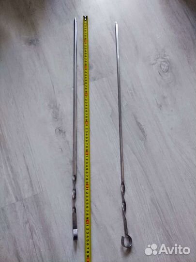 Длинный, прочный шампур 750мм, 2шт