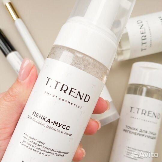 Пенка-мусс для ресниц, бровей и лица