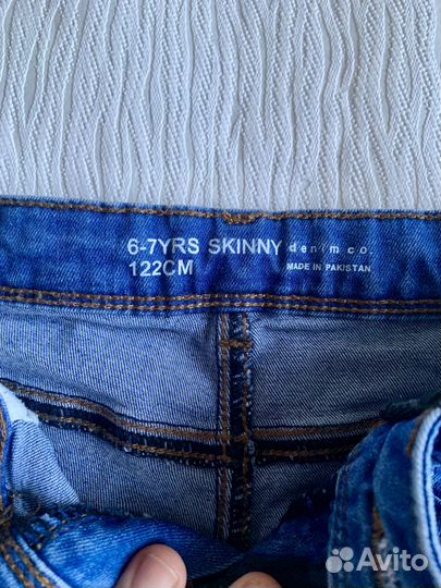 Джинсы на мальчика 122