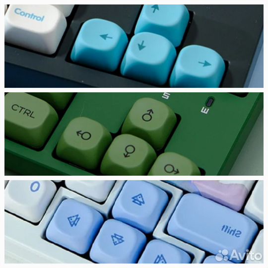 Кейкапы ENG+RU