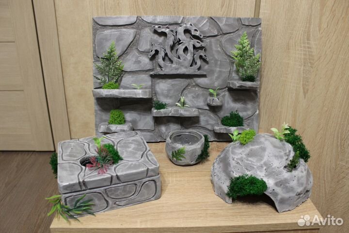 Фон в террариум, задняя стенка для террариума