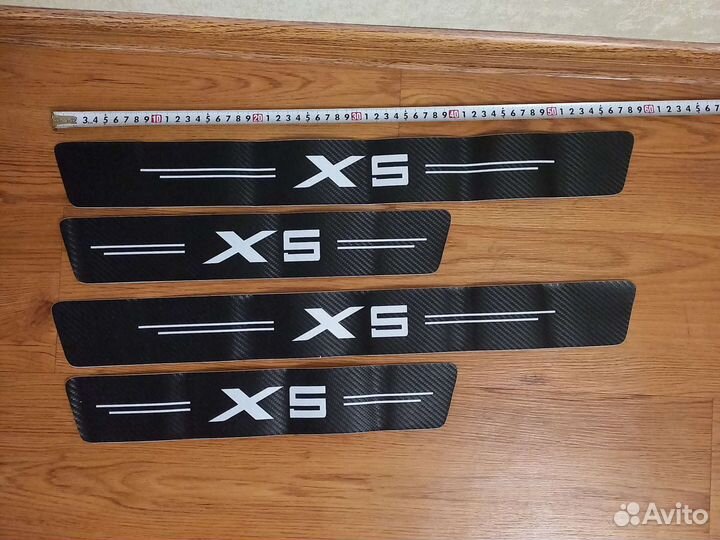 Накладки на пороги BMW X5