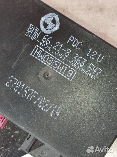 Эбу парктроников bmw 5 e39