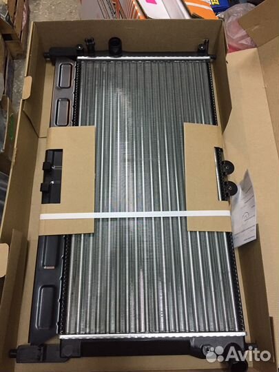 Радиатор основной Ланос с кондиционером