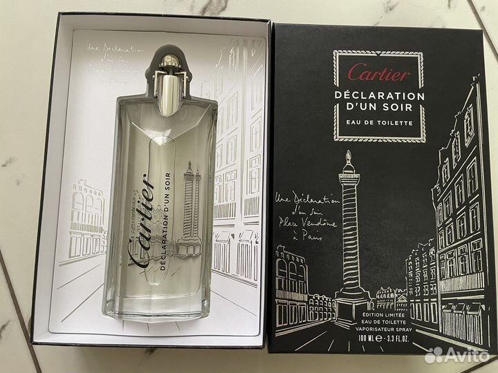 Мужская туалетная вода Cartier