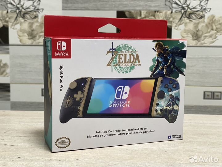 Hori Split Pad Pro Zelda Tears Of The Kingdom