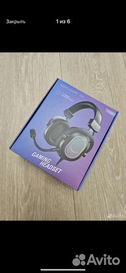 Игровые наушники Fifine H6