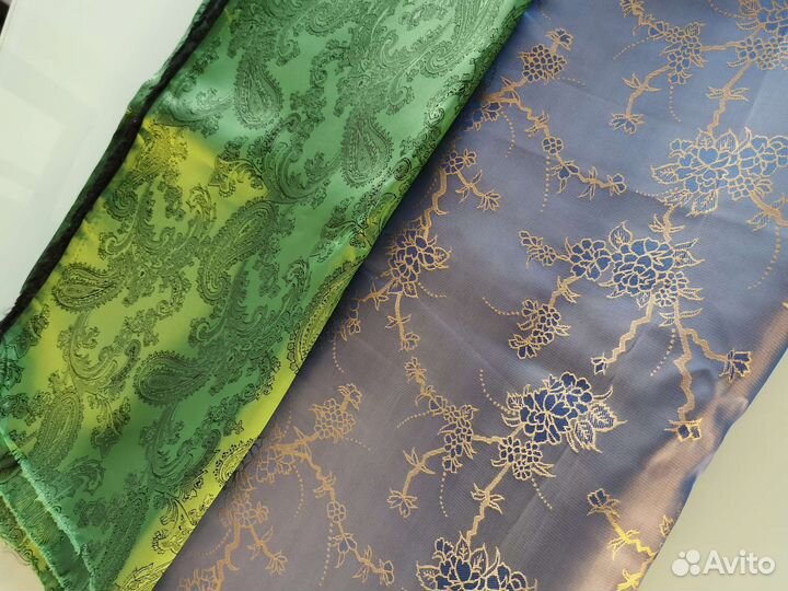 Отрезы подкладочной ткани