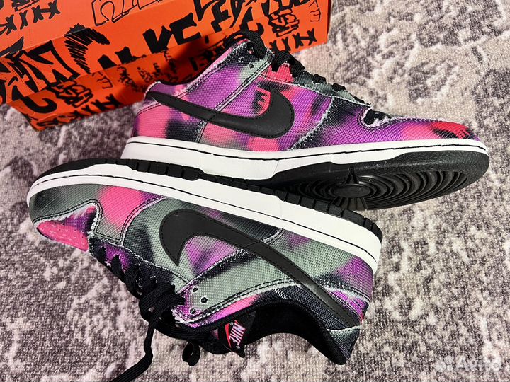 Nike Dunk Low Graffiti кроссовки новые