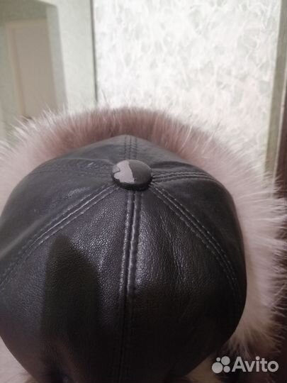 Шапка чернобурка