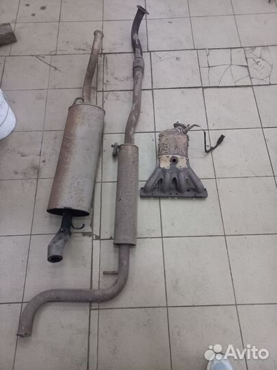 Выхлопная система priora хэтчбек