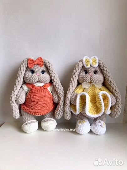 Зайка ручной работы