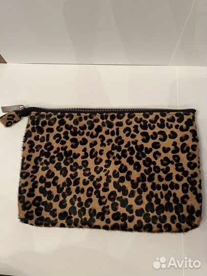 Сумка клатч женская Zara под леопарда