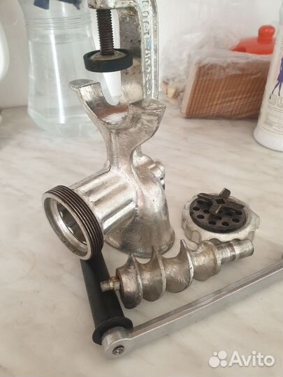 Мясорубка ручная СССР чугунная