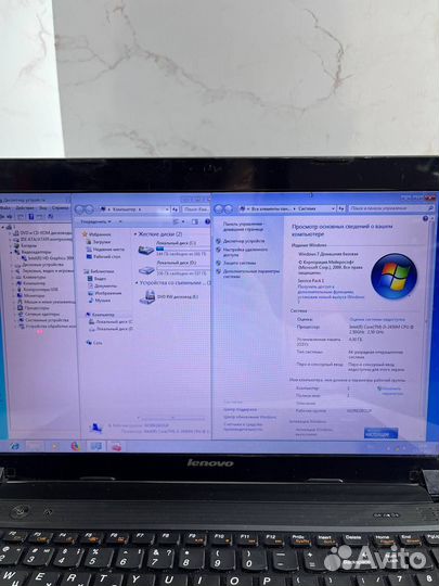 Ноутбук lenovo b570e (56830)