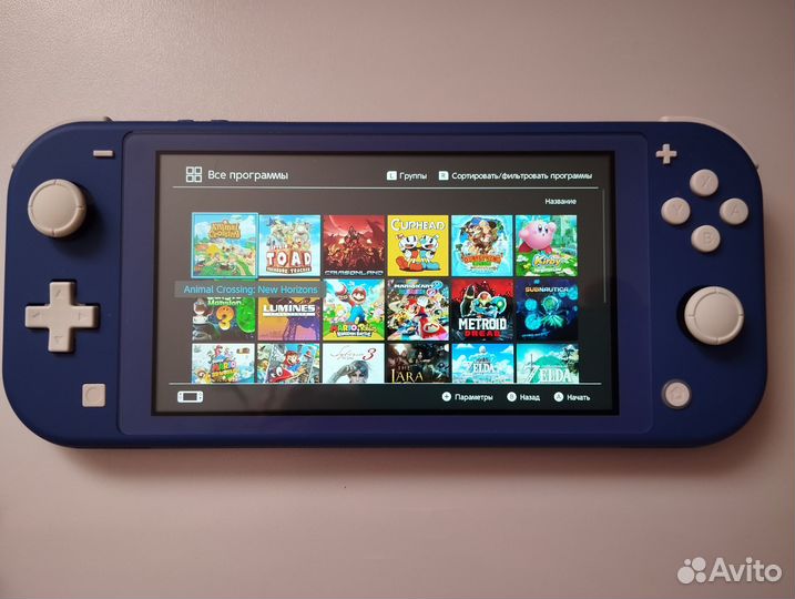 Nintendo switch lite прошитая 128Gb