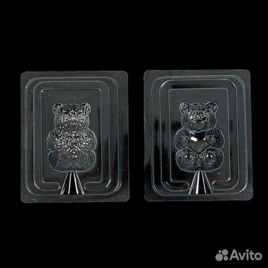 Форма/молд Мишка поликарбонат для шоколада и мыла