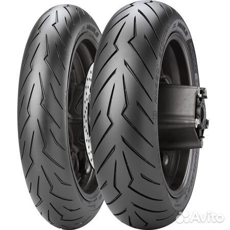 14/120/70 Pirelli Diablo Rosso Scooter 55H TL Пере