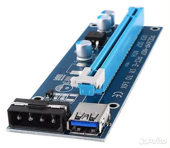 Райзер molex, 6pin
