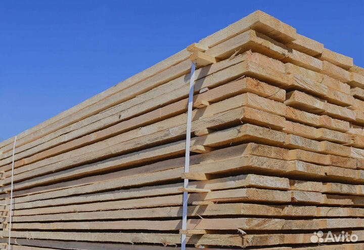 Доски лиственницы камерной сушки 25x160 мм, высока