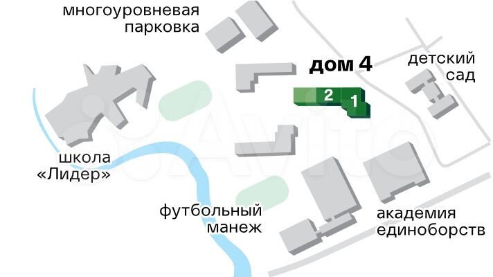 1-к. квартира, 32,1 м², 23/25 эт.