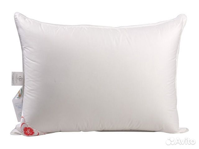 Подушка сераф. пушинка Люкс мягкая 50х68см пух 100