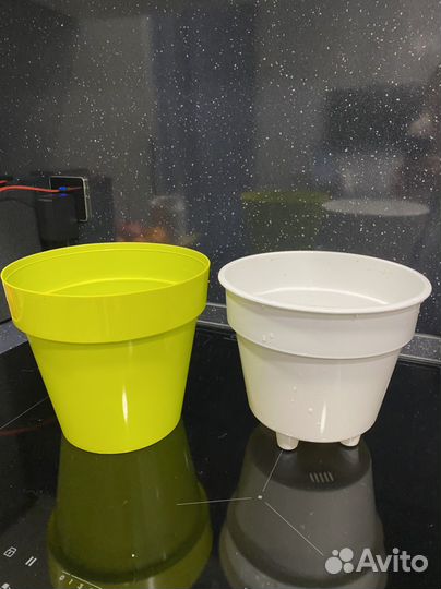 Цветочный горшок с кашпо