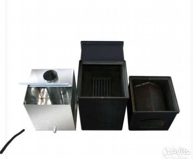 Печь для бани 3х составная