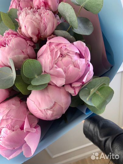 Букет пионов цветы доставка