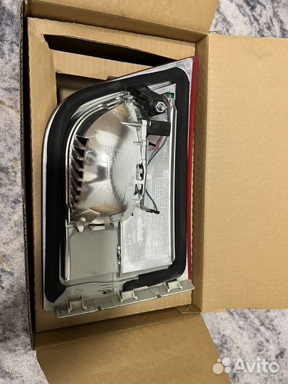 Фонари в крышку багажника бмв Х5Е70 дорест