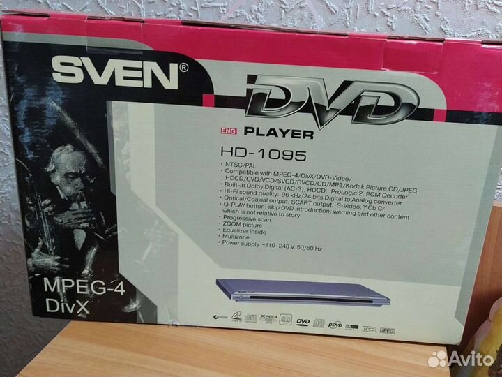 Dvd плеер sven