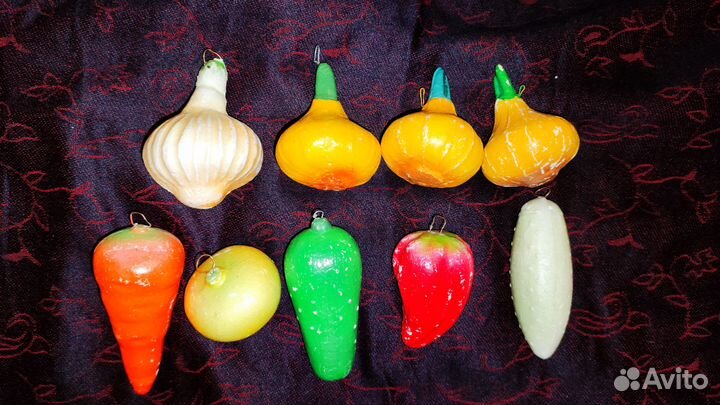 Игрушки СССР из пенопласта и ваты