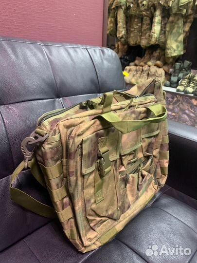 Портфель (сумка)военный мох
