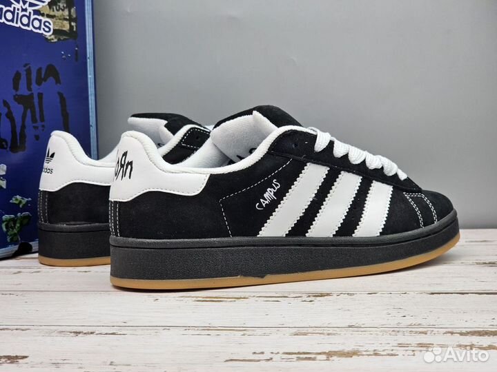 Кроссовки Korn X Adidas Campus 00s Black Gum