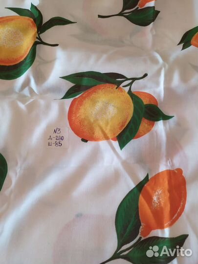 Отрез ткани хлопок СССР, и другие