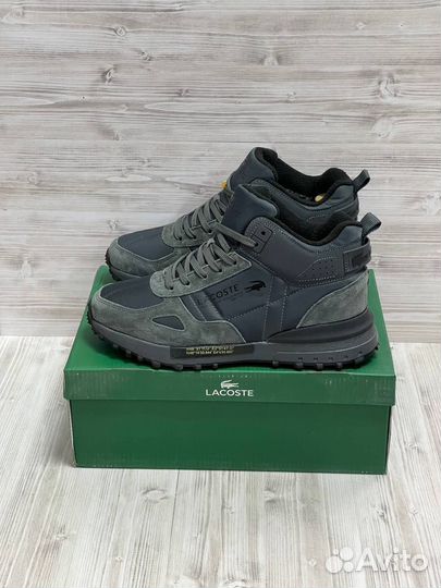 Крассовки Lacoste gore-tex мех овчина