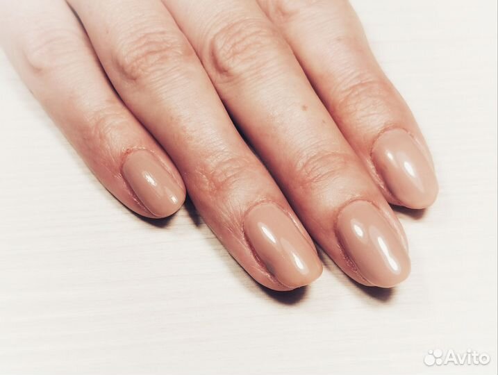 Комбинированный маникюр и гель лак