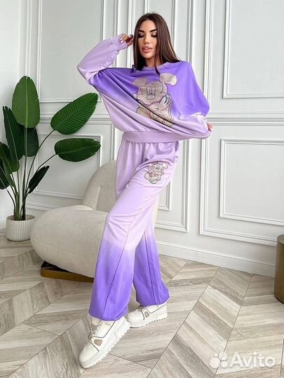 Костюм женский оверсайз Корея